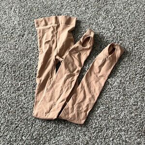 Dance tights tan